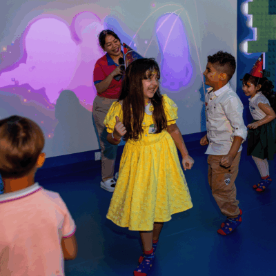 Guided activities <br>led by trained staff